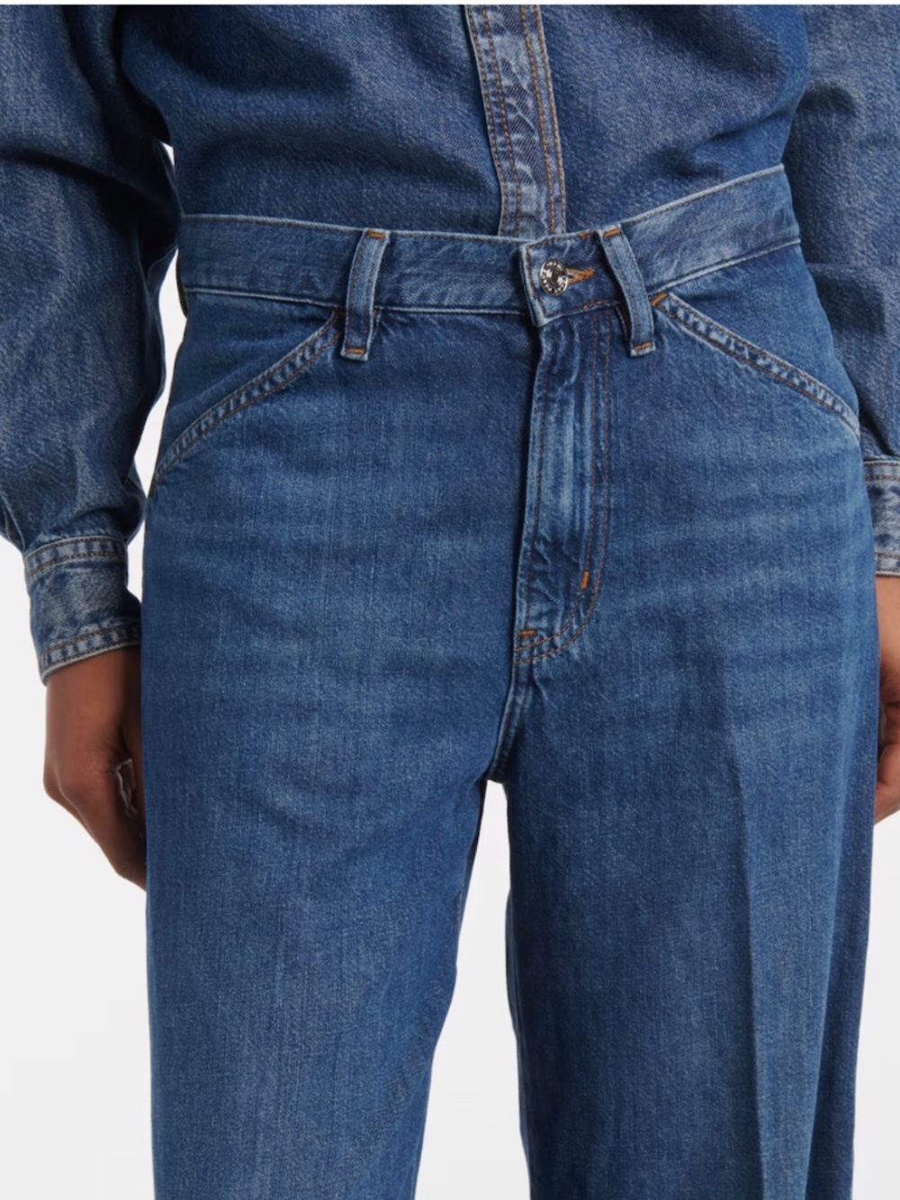NWT Frame Le Baggy Palazzo Wide Leg Jeans Size 28 $288 MSRP - Picture 8 of 8